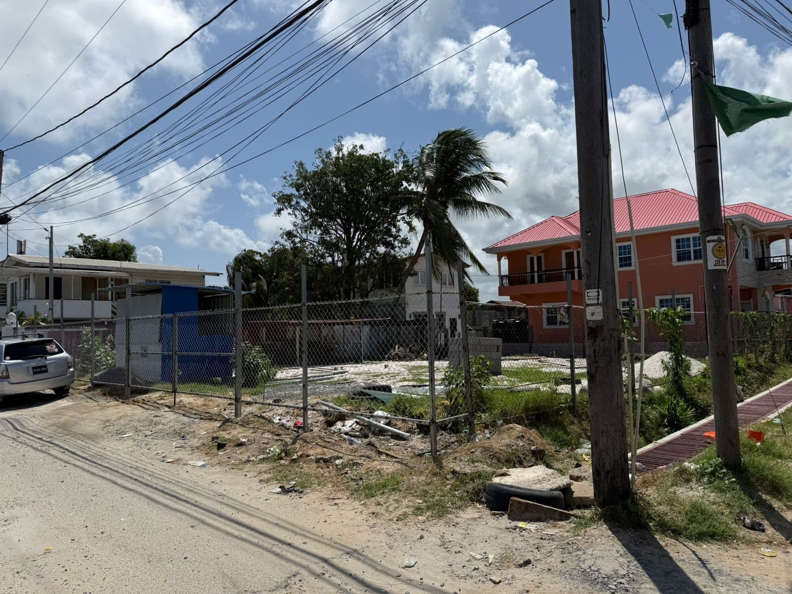 Prime Commercial Corner Lot For Rent East Coast Demerara — photo 1